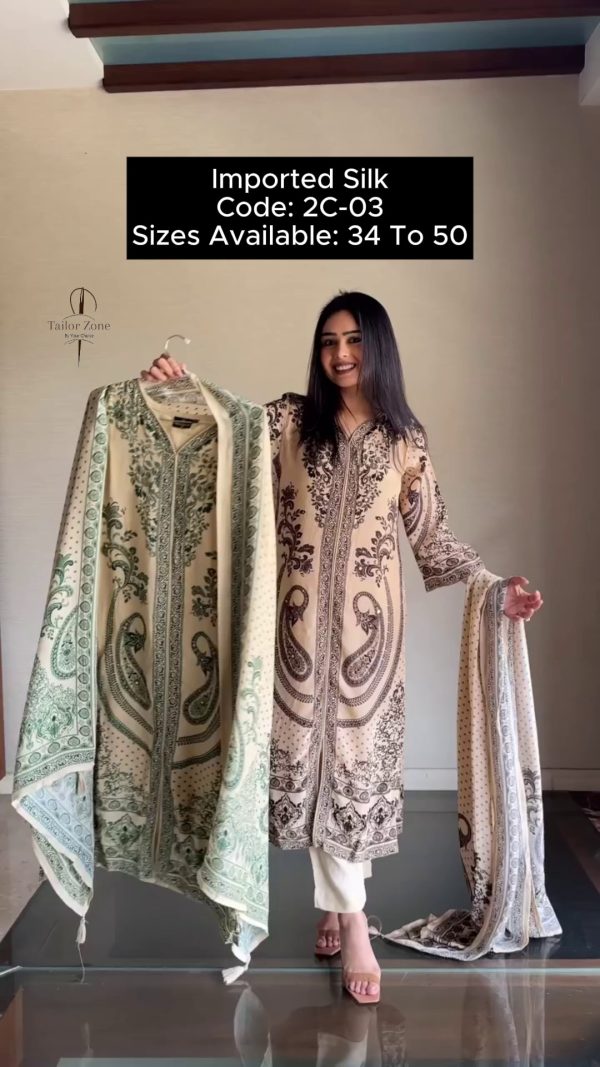 Digital Printed Premium Three Pices